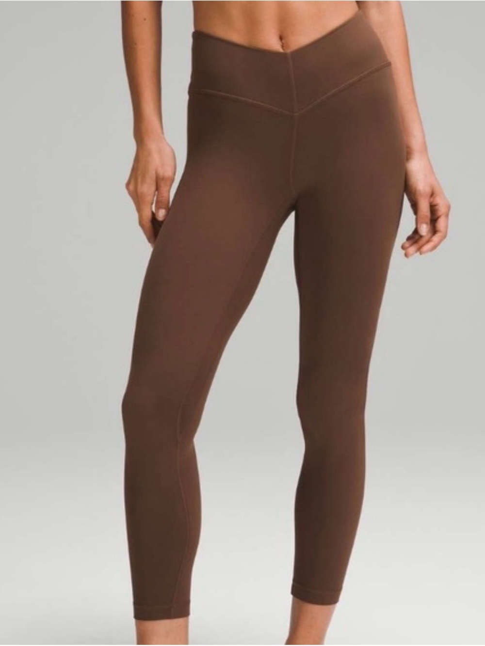 Lululemon Align V-Waist Java Brown Leggings 25”